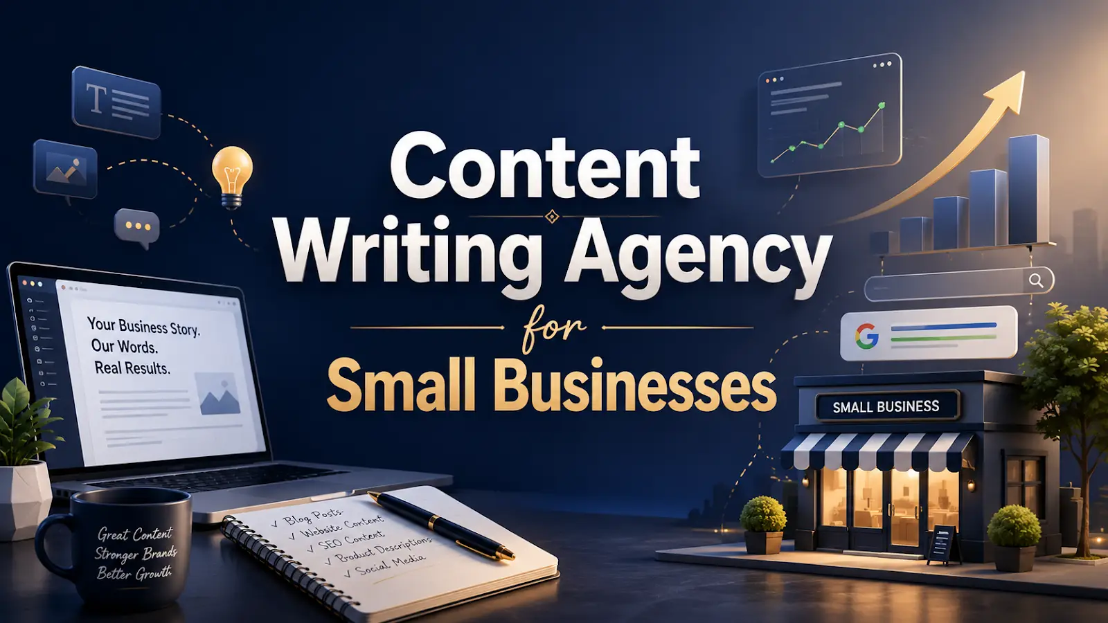 Content Writing Agency for Small Businesses | Clienvora