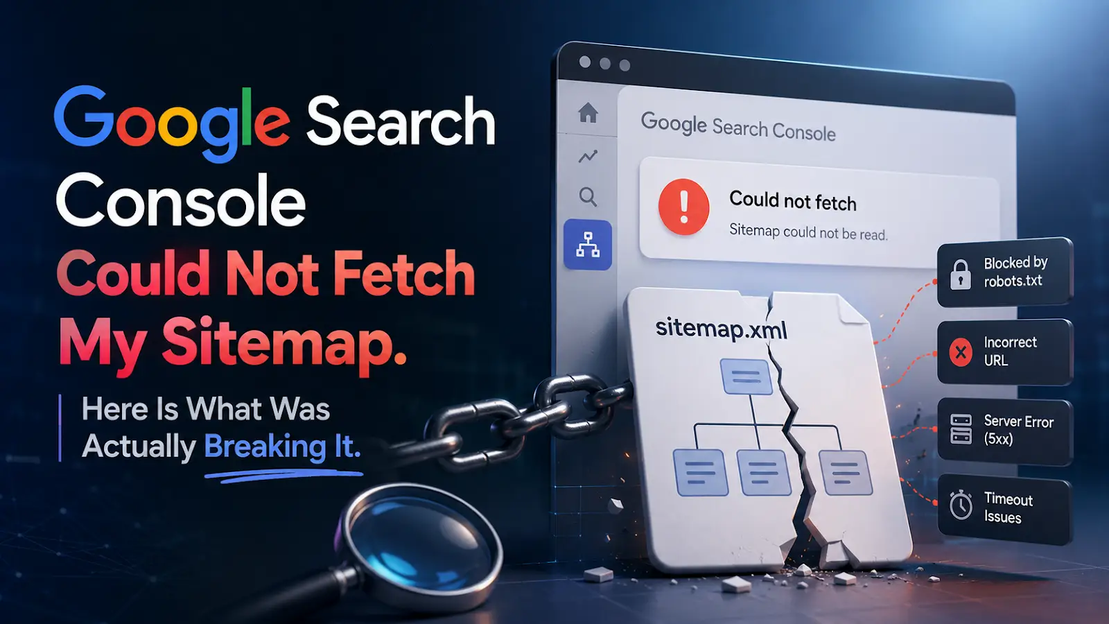 Google Search Console Sitemap Errors: How to Fix Them Fast