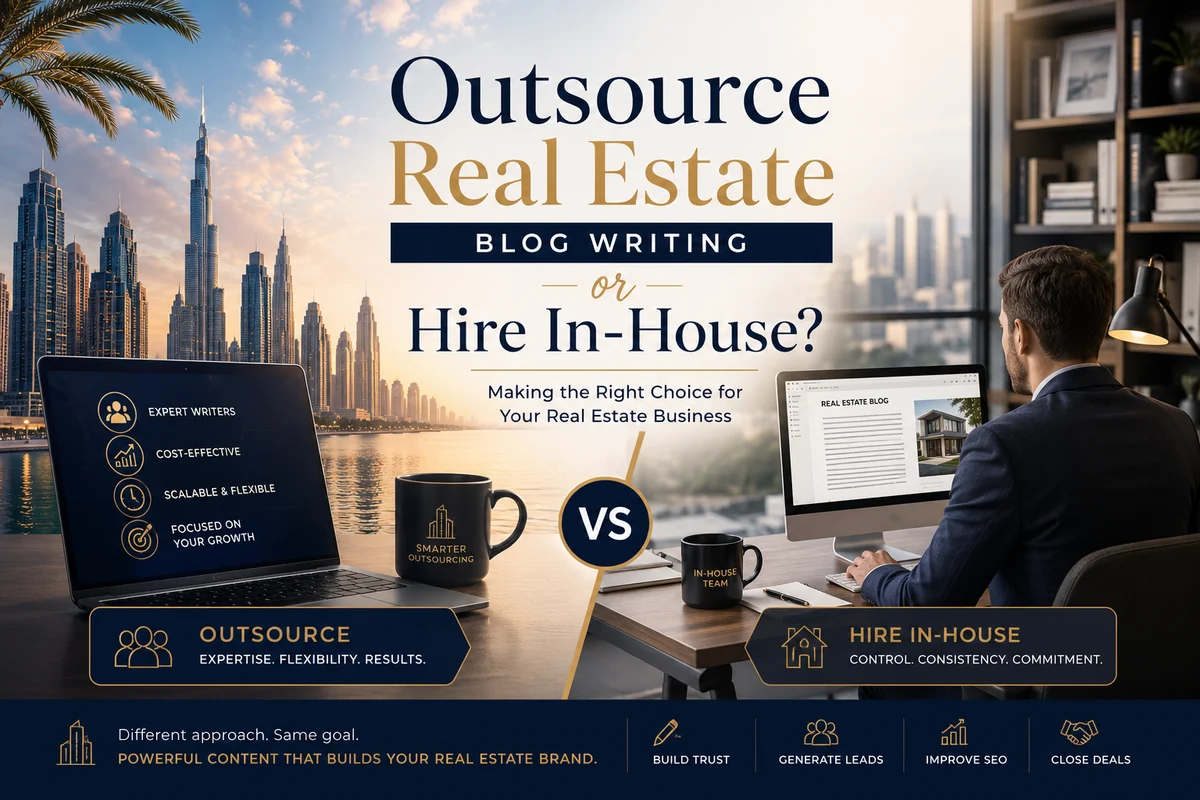 Outsource Real Estate Blog Writing or Hire In-House?