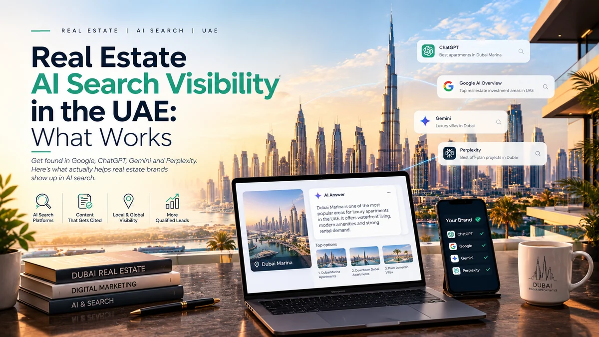 Real Estate AI Search Visibility in the UAE: What Works