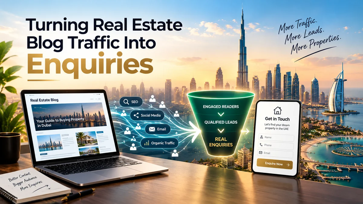 Turning Real Estate Blog Traffic Into Enquiries