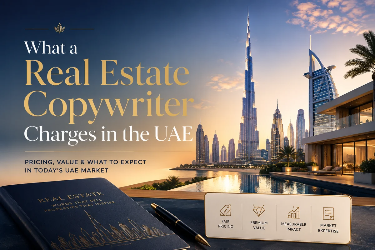 What a Real Estate Copywriter Charges in the UAE