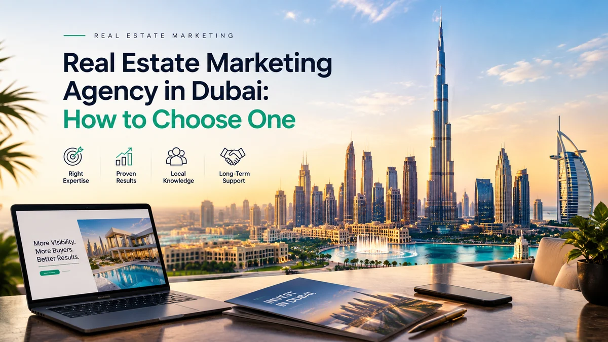 Real Estate Marketing Agency in Dubai: How to Choose One