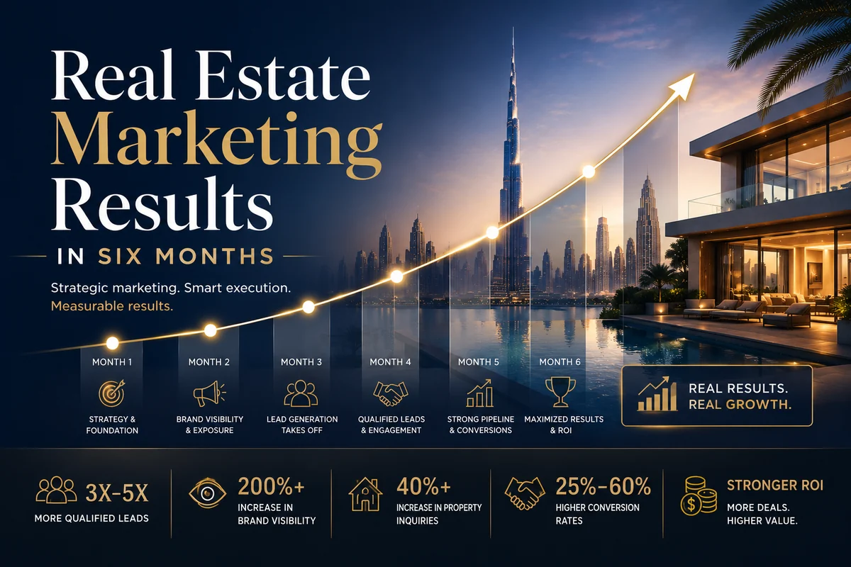 Real Estate Marketing Results in Six Months