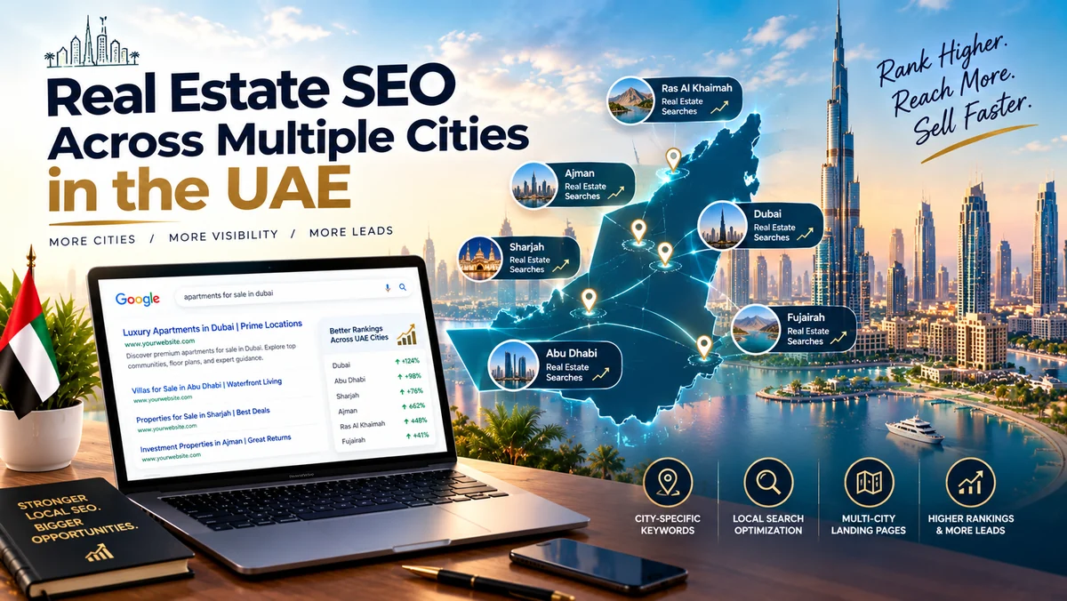 Real Estate SEO Across Multiple Cities in the UAE