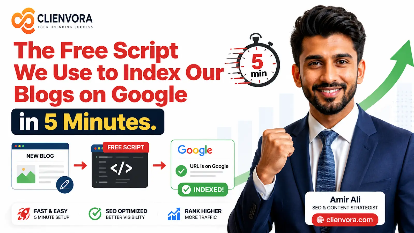Google Indexing API Guide for 2026: Index Any Page Free in 5 Minutes
